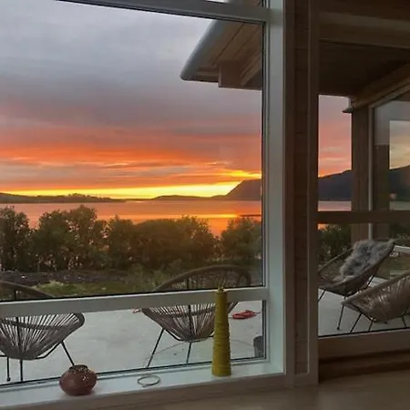 Modern With Sea View On Andoya, Vesteralen *