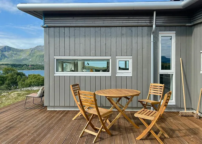 Modern With Sea View On Andoya, Vesteralen 펜션